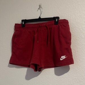 Nike Women's Red Athletic Shorts